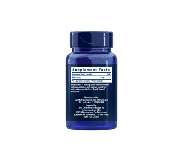 Melatonin, 1 mg, EU - Image 1