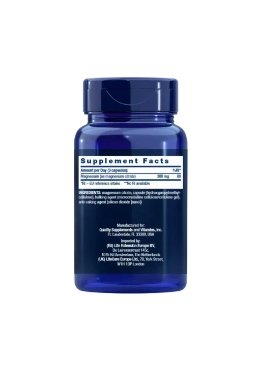 Magnesium (Citrate), EU