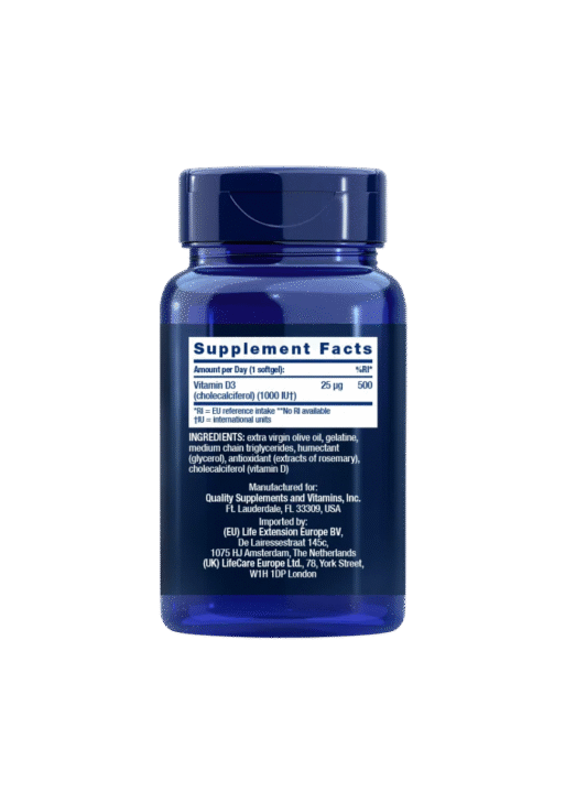 Vitamin D3, EU