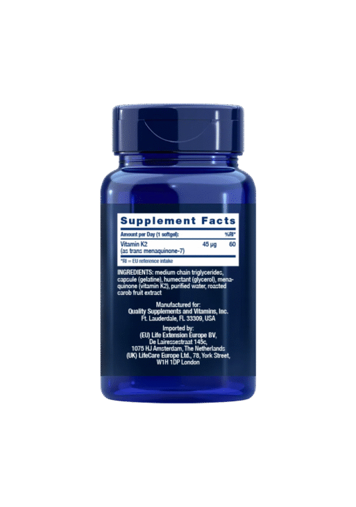 Low Dose Vitamin K2, EU