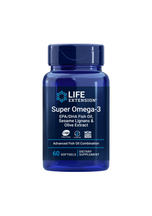 Super Omega-3 EPADHA with Sesame Lignans & Olive Extract 60, EU