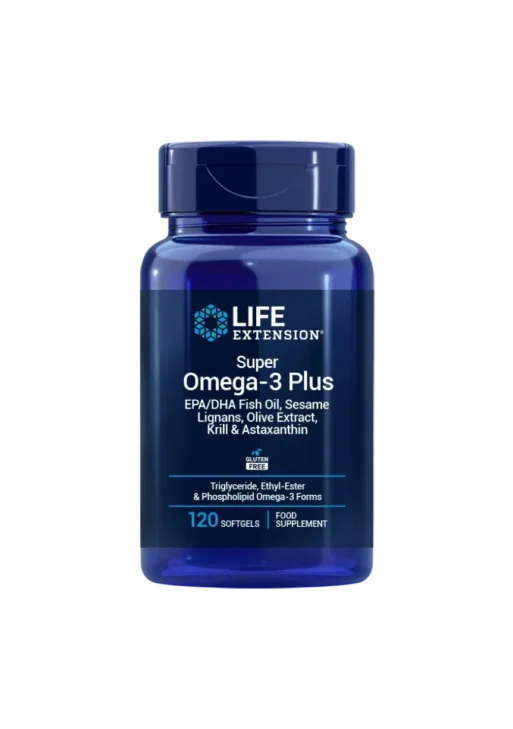 Super Omega-3 Plus EPA/DHA mit Sesam, Olive, Krill & Astaxanthin, EU