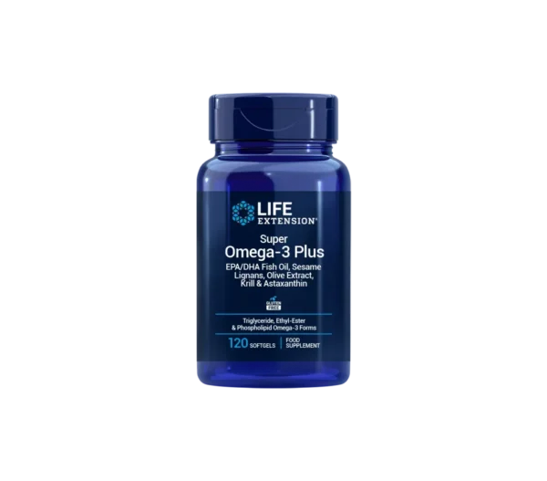 Super Omega-3 Plus EPA/DHA mit Sesam, Olive, Krill & Astaxanthin, EU