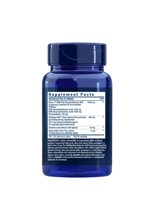 Super Omega-3 Plus EPA/DHA mit Sesam, Olive, Krill & Astaxanthin, EU