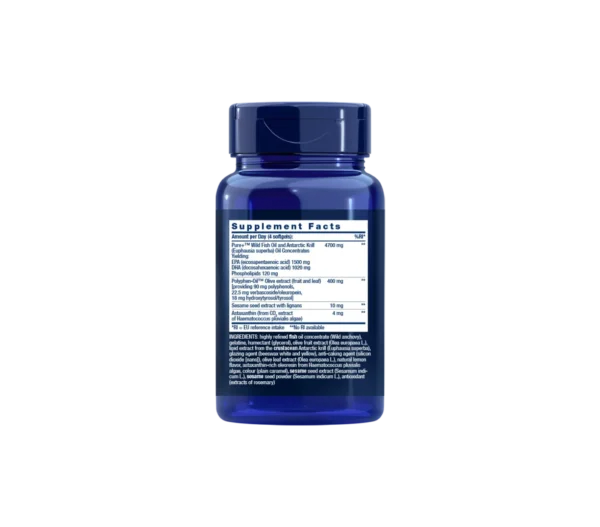Super Omega-3 Plus EPA/DHA mit Sesam, Olive, Krill & Astaxanthin, EU - Image 1
